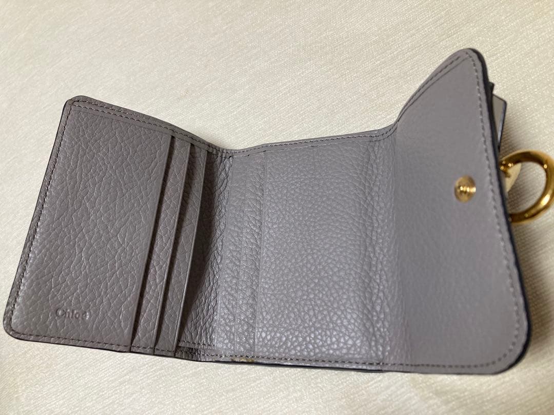 Chloe クロエ 三つ折り財布 alphabet スモール
