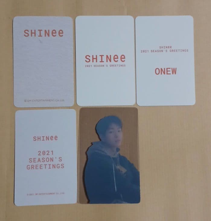 SHINee　オニュ　シーズングリーティング
