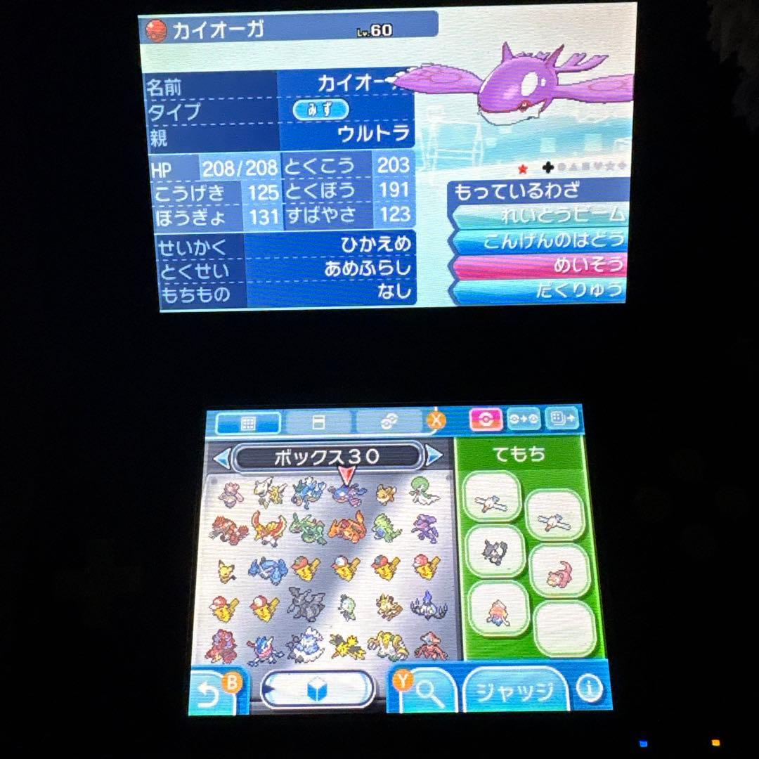 た*う様 【ケース付き】配布ポケモン多数所持　ポケットモンスター ムーン
