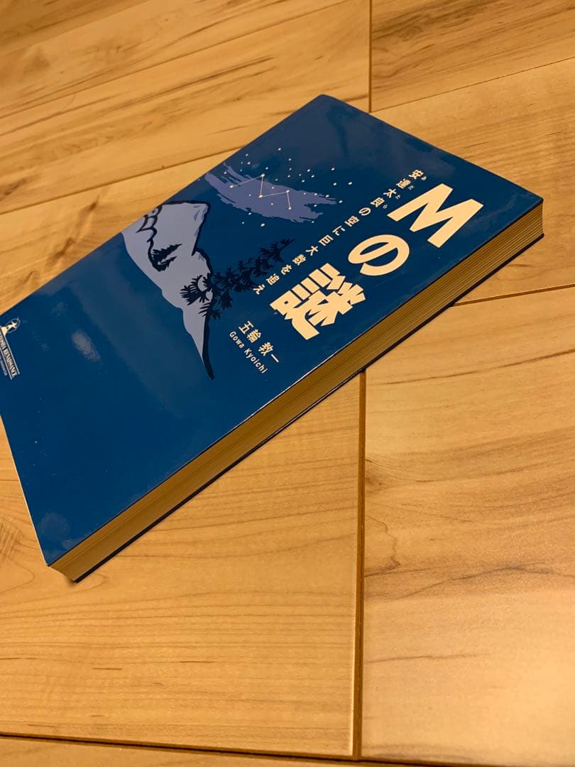 ★初版 五輪教一 Mの謎 安達太良の空に巨大数を追え 読んで味わう数学ミステリー