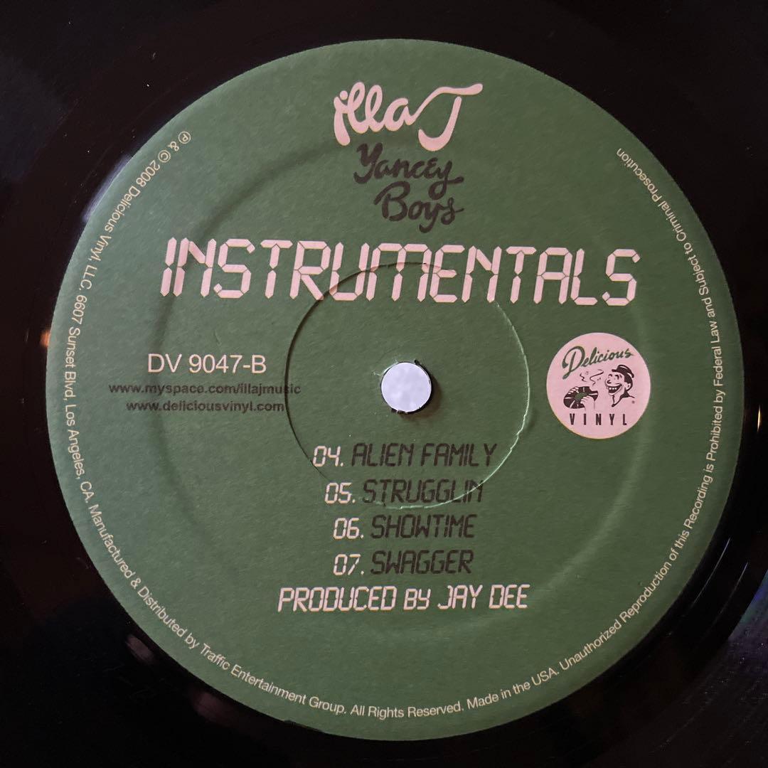 洋楽 Illa J / Instrumentals / J Dilla Jay Dee