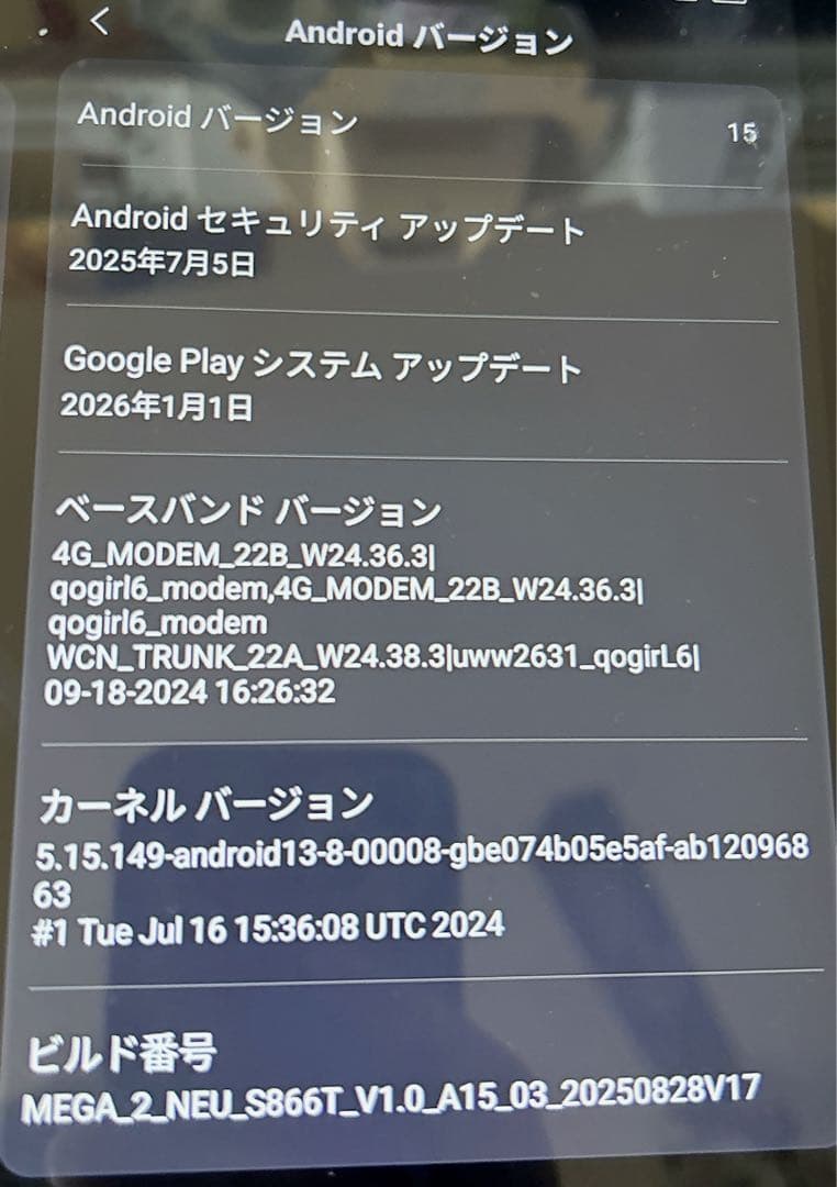 s*o様 Blackview タブレット本体