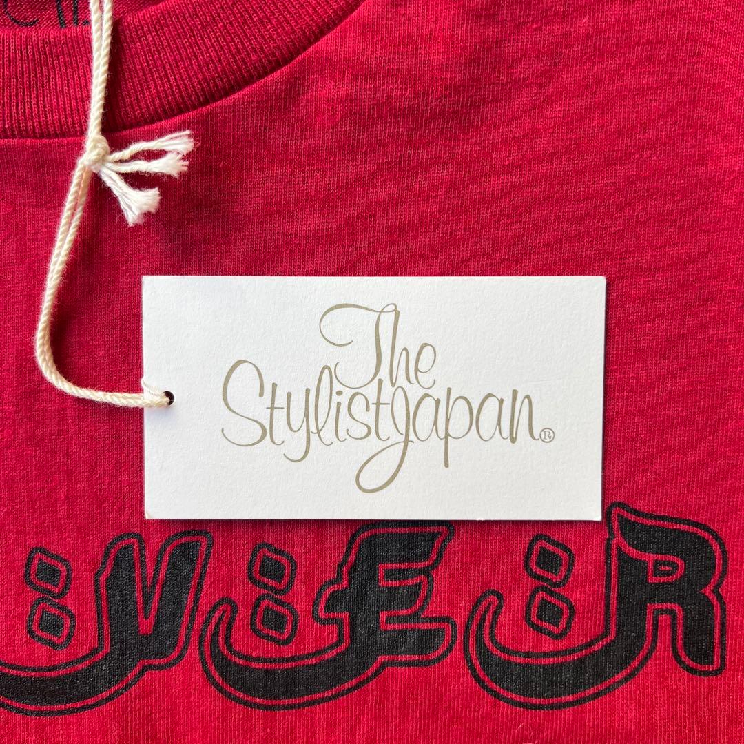 【新品タグ付き】The stylist japan Tシャツ　レッド　L