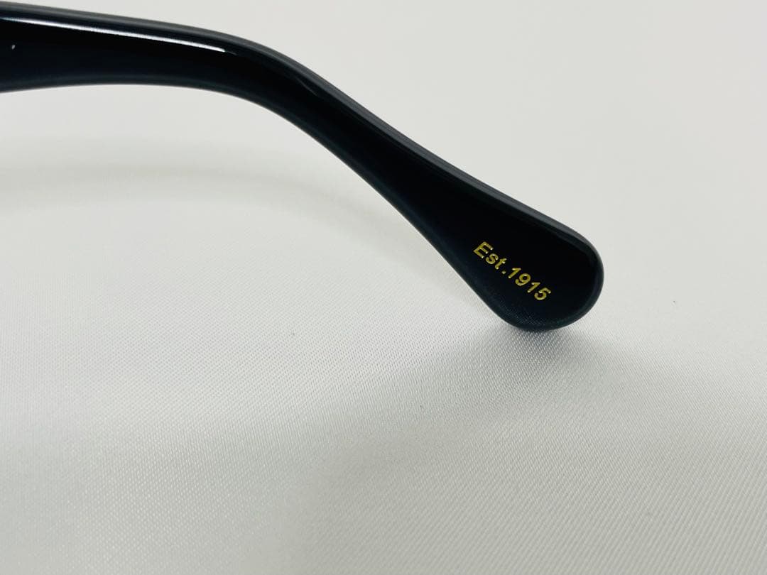 美品 MOSCOT LEMTOSH モスコット レムトッシュ カラーレンズ 黒縁