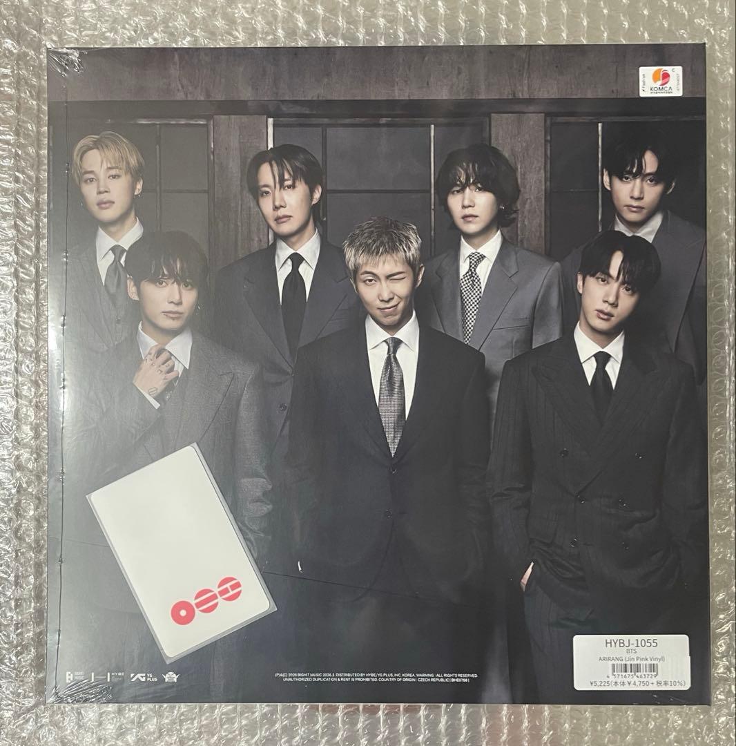 K-POP・アジア BTS ARIRANG Standard Vinyl ver JIN