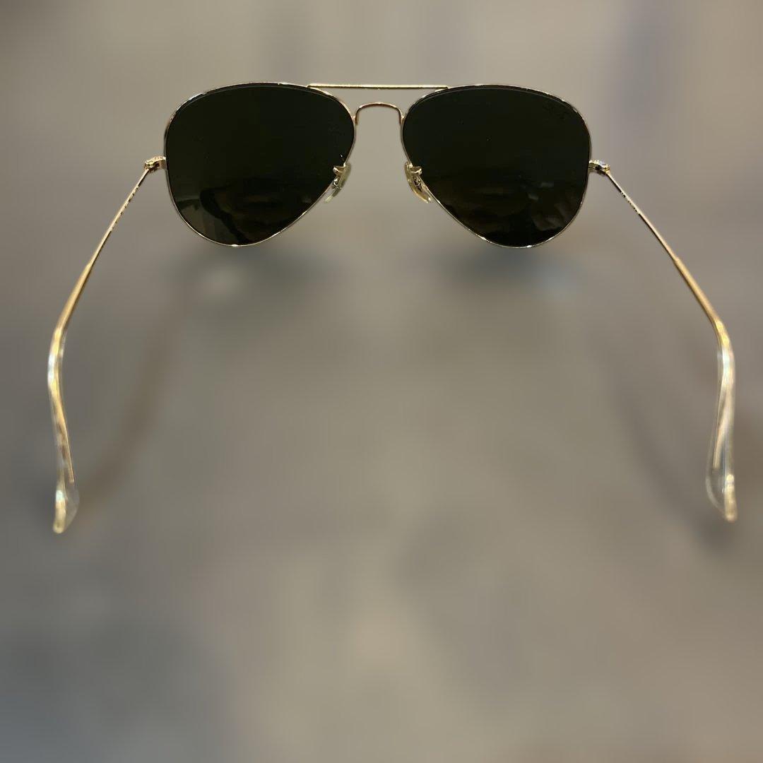 Ray-Ban Aviator サングラス ゴールドトップガンモデルRB3025