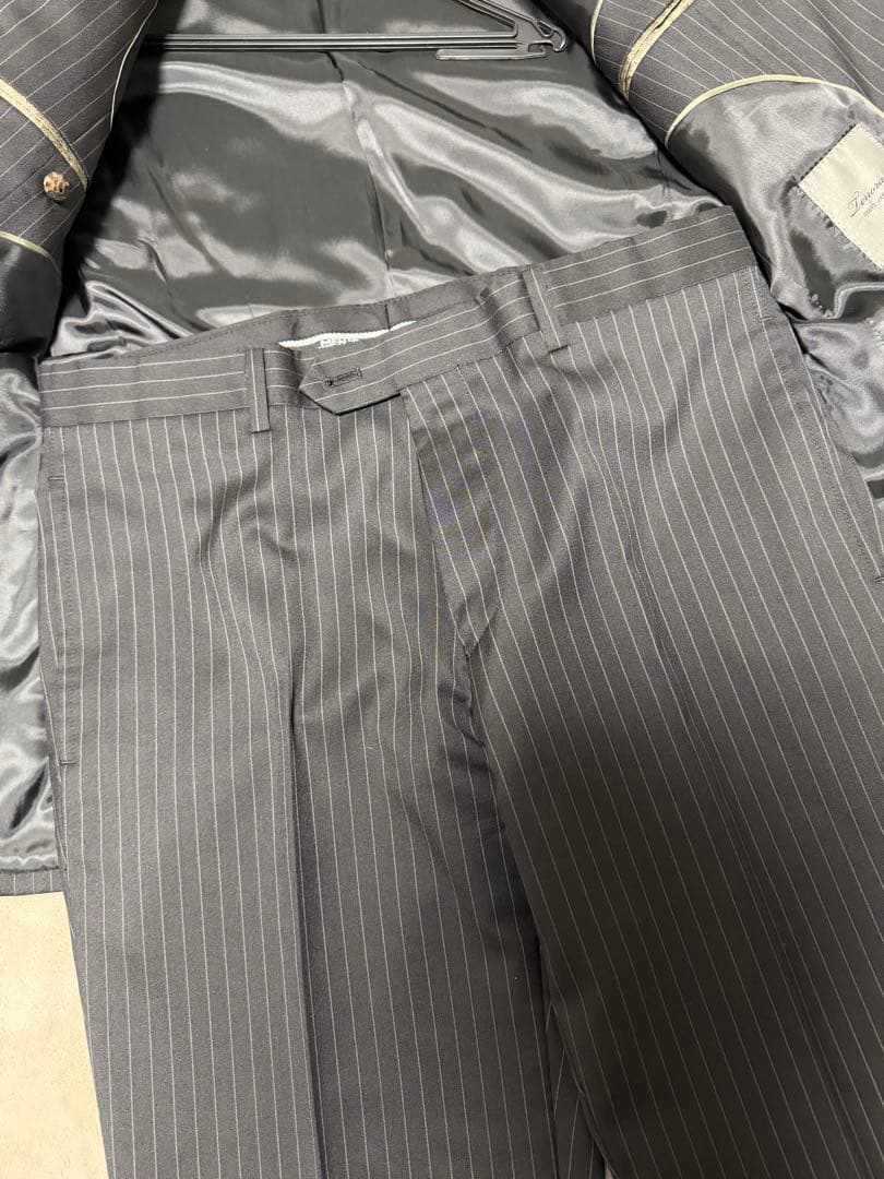 【美品】MEN'S TENORAS ティノラス スーツ スリーピース Mサイズ
