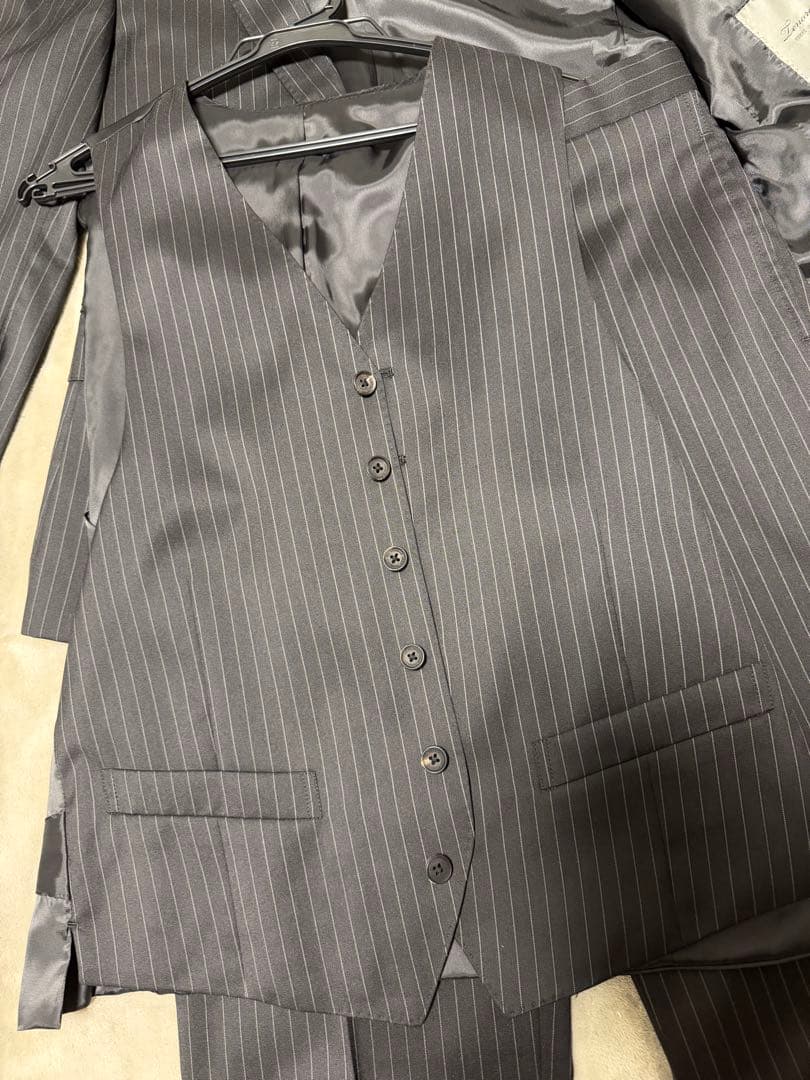 【美品】MEN'S TENORAS ティノラス スーツ スリーピース Mサイズ