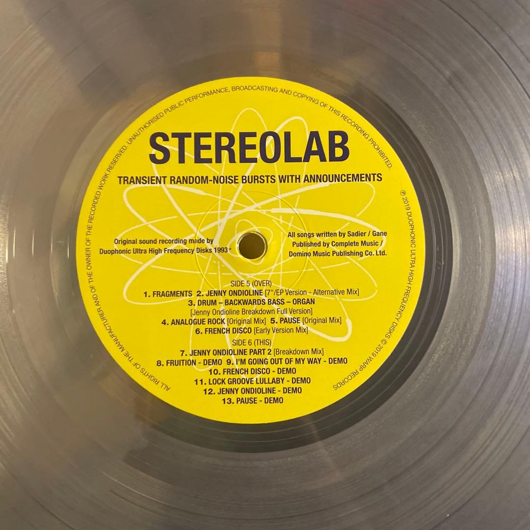 洋楽 Stereolab -TRANSIENT RANDOM-NOISE BURSTS