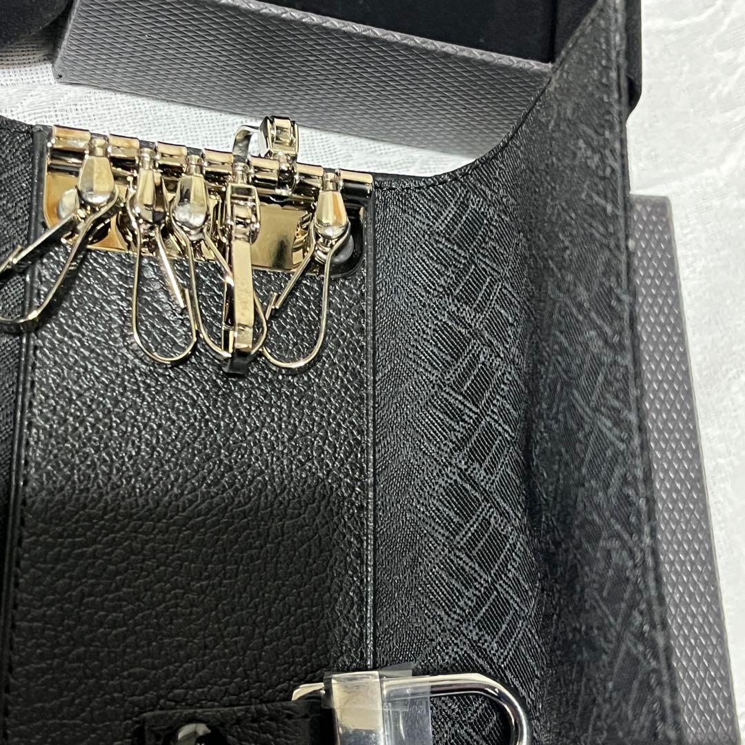 美品　ダンヒル　キーケース　dunhill 未使用　ブラック　OG5020A