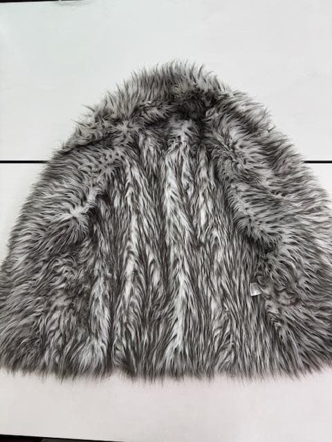 NICOLE CLUB FOR MEN フェイクファー　セミロングコート　48