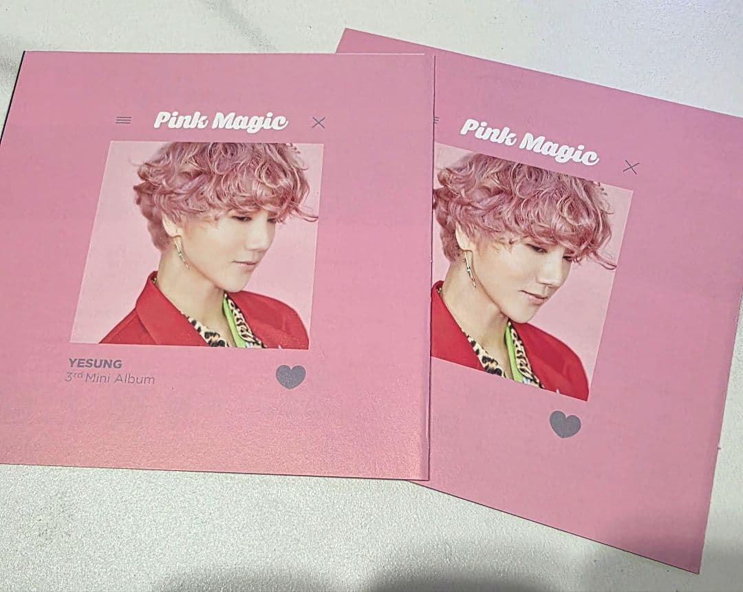 イェソン Pink Magic ソロアルバム 2種セット トレカ1枚付き