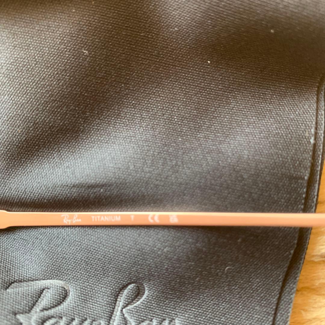 BOBS様　美品Ray-Ban RB 8777D ゴールドフレームクリアレンズ