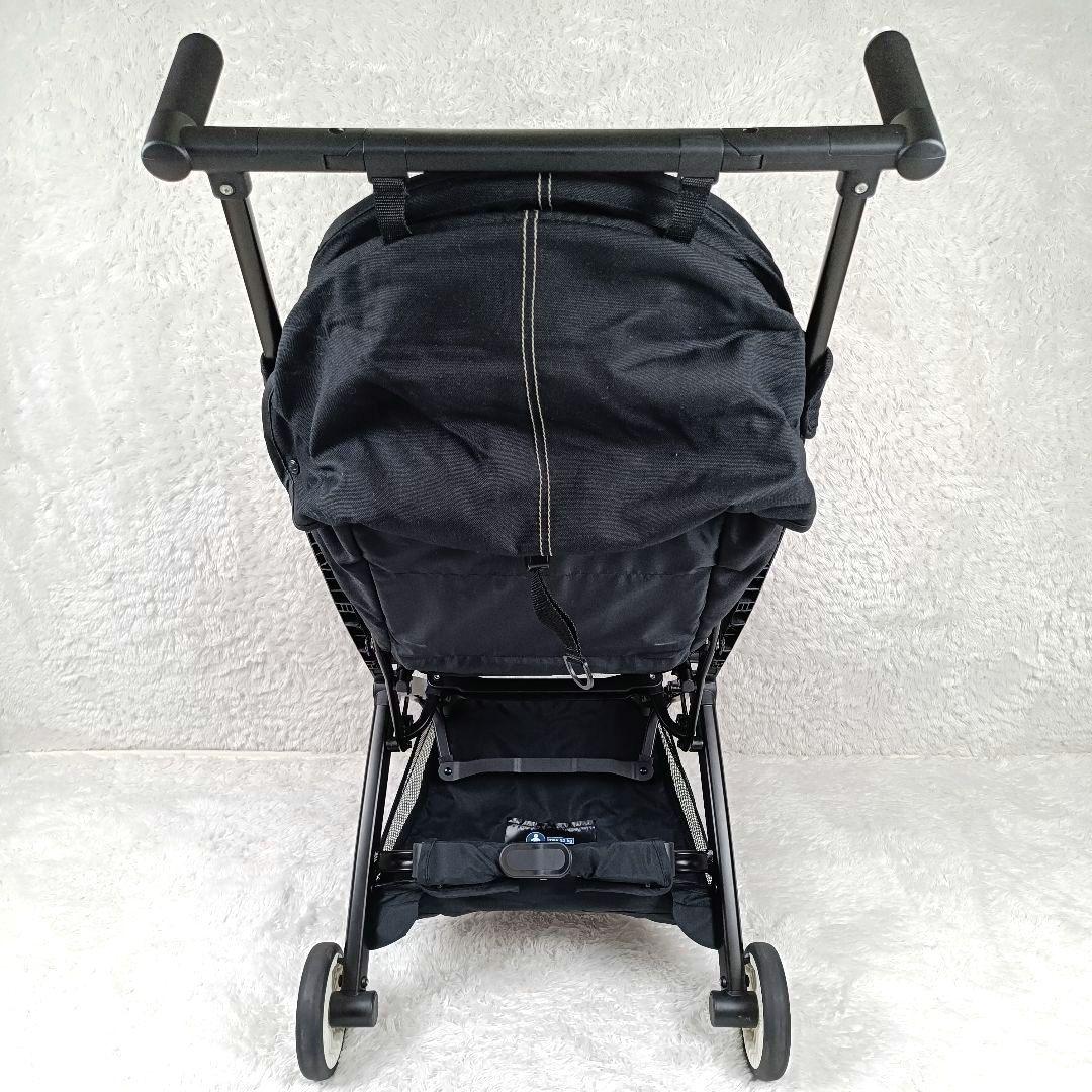 cybex LIBELLE コンパクト折り畳みベビーカー ムーンブラック 23年