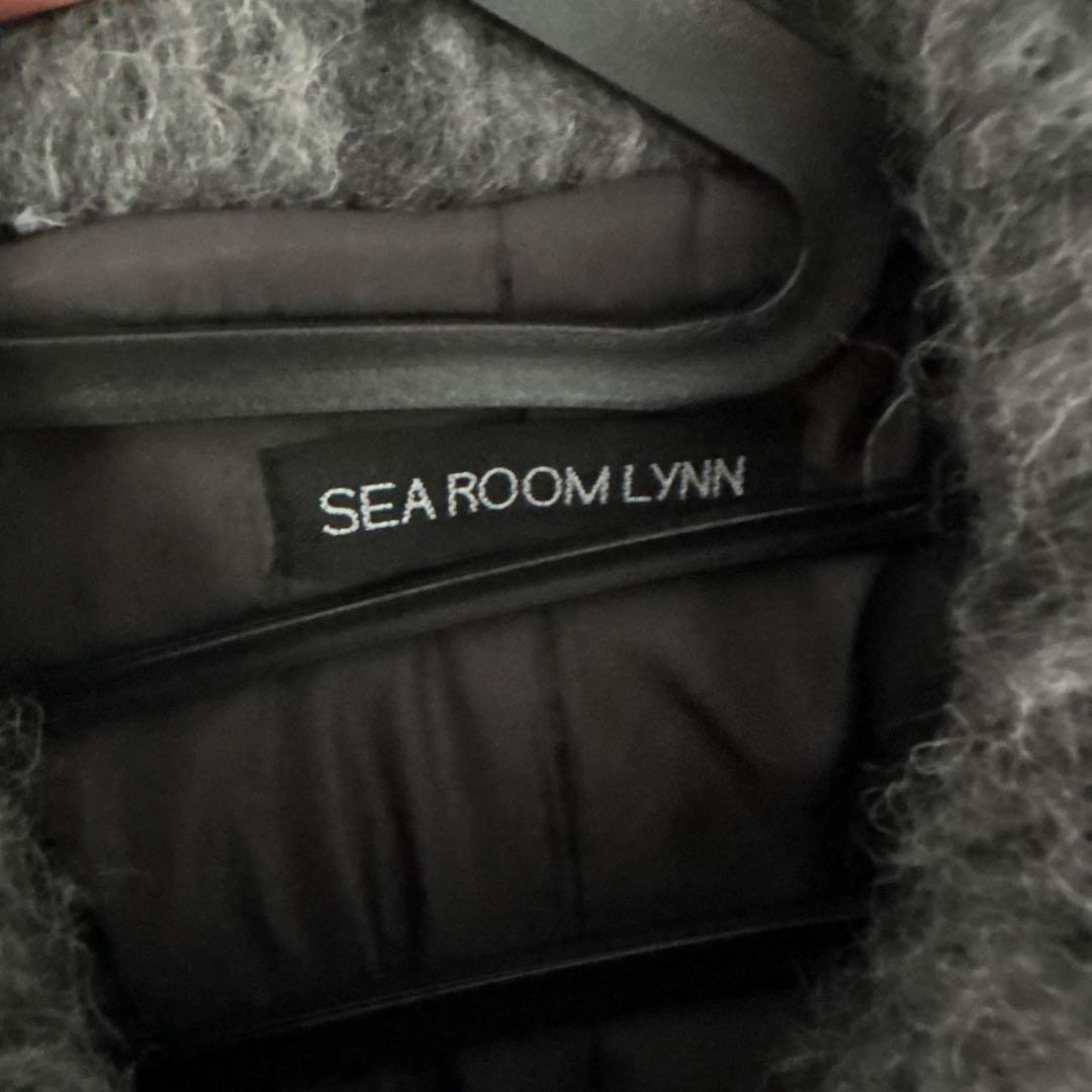 sea room lynn ビッグカラーシャギーロングコート