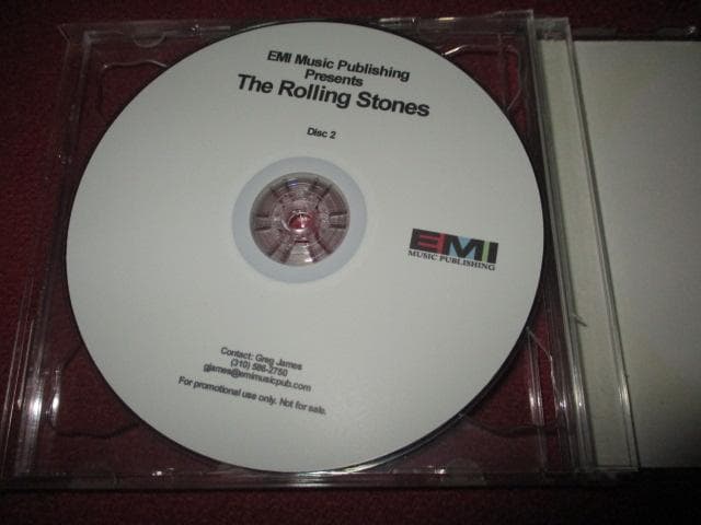 洋楽 rolling stones music publishing (RARE!!)
