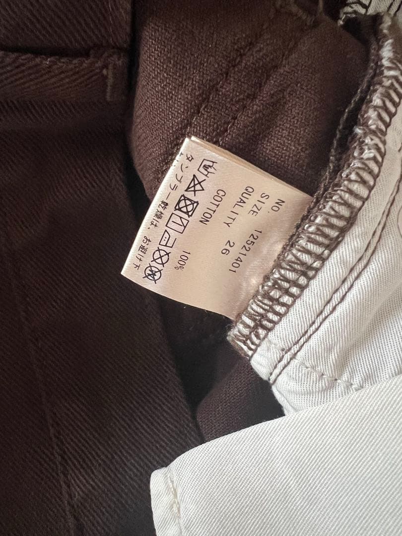 TODAYFUL Cary's Denim 26　ブラウン