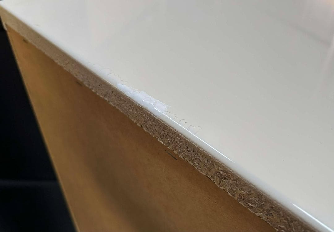 マルミツ モダン ハイチェスト6段、整理タンス 幅105cm Used/キレイ
