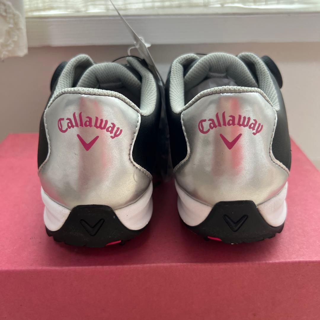 Callaway レディース ゴルフシューズ ダイヤル式 24cm 未使用　値下