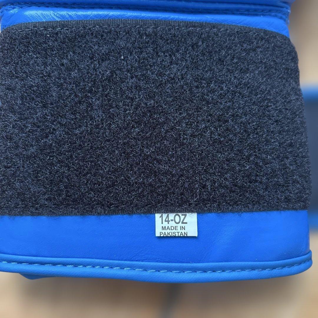 BODYMAKER ボクシンググローブ 14oz 青　スパーリング用