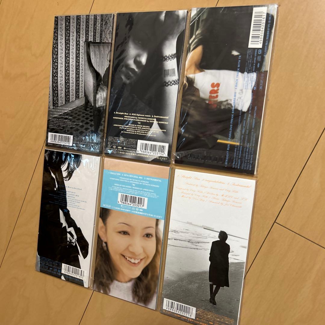 【即購入ok!!】安室奈美恵 8センチシングル 新品未開封6枚セット！！！