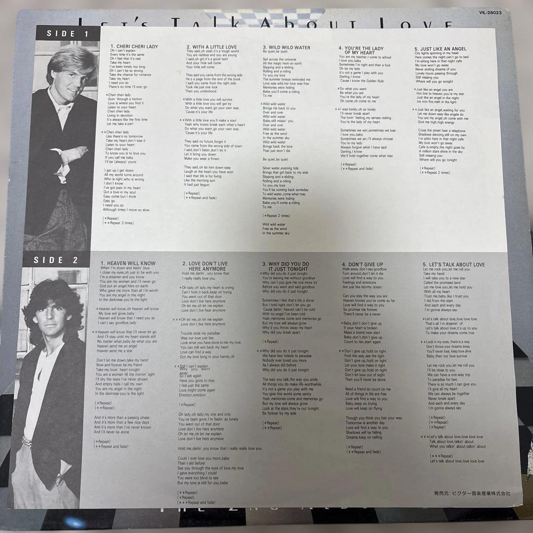 洋楽 Modern Talking Let's Talk About Love