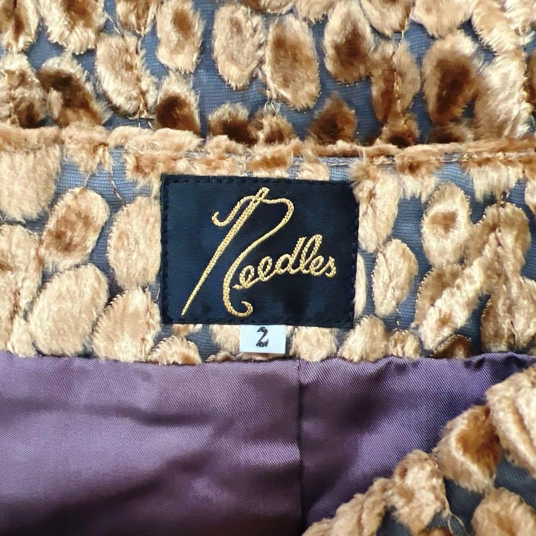 NEEDLES　Pencil Skirt Bumout Velvet　22aw