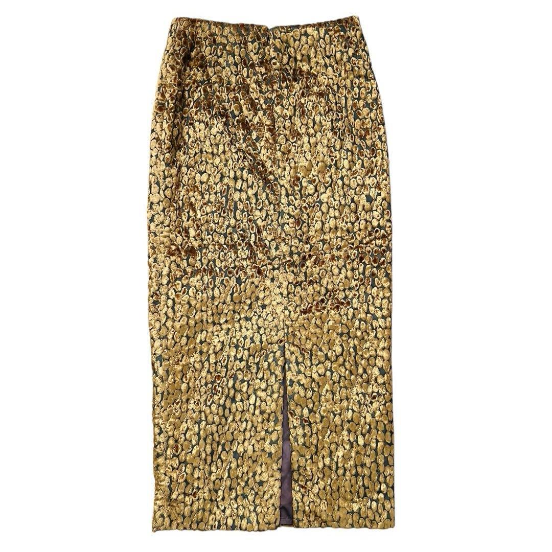 NEEDLES　Pencil Skirt Bumout Velvet　22aw