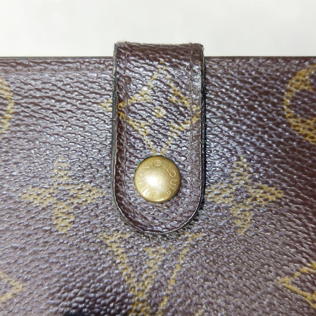ルイヴィトン がま口財布 ポルトフォイユ ヴィエノワ モノグラム柄