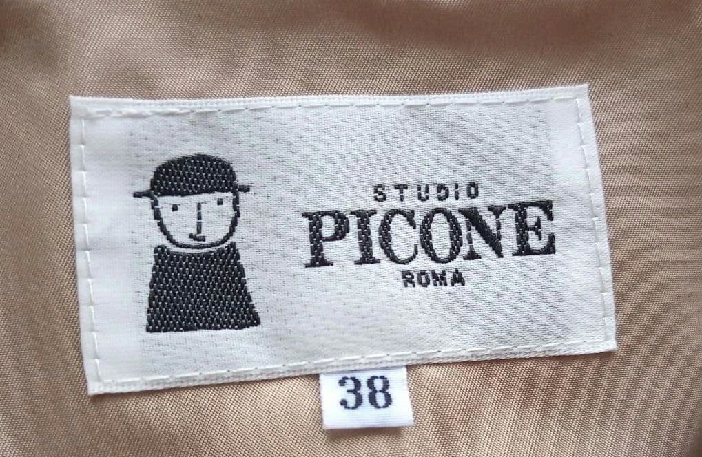 STUDIO PICONE　 ピッコーネ　 イエロー スプリングコート　M