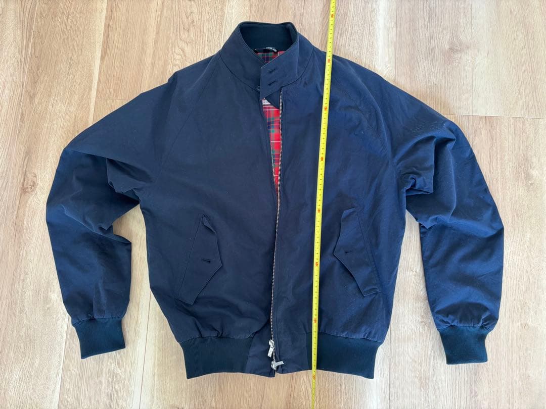 BARACUTA G9 スウィングトップ ネイビー ジップアップ M 38