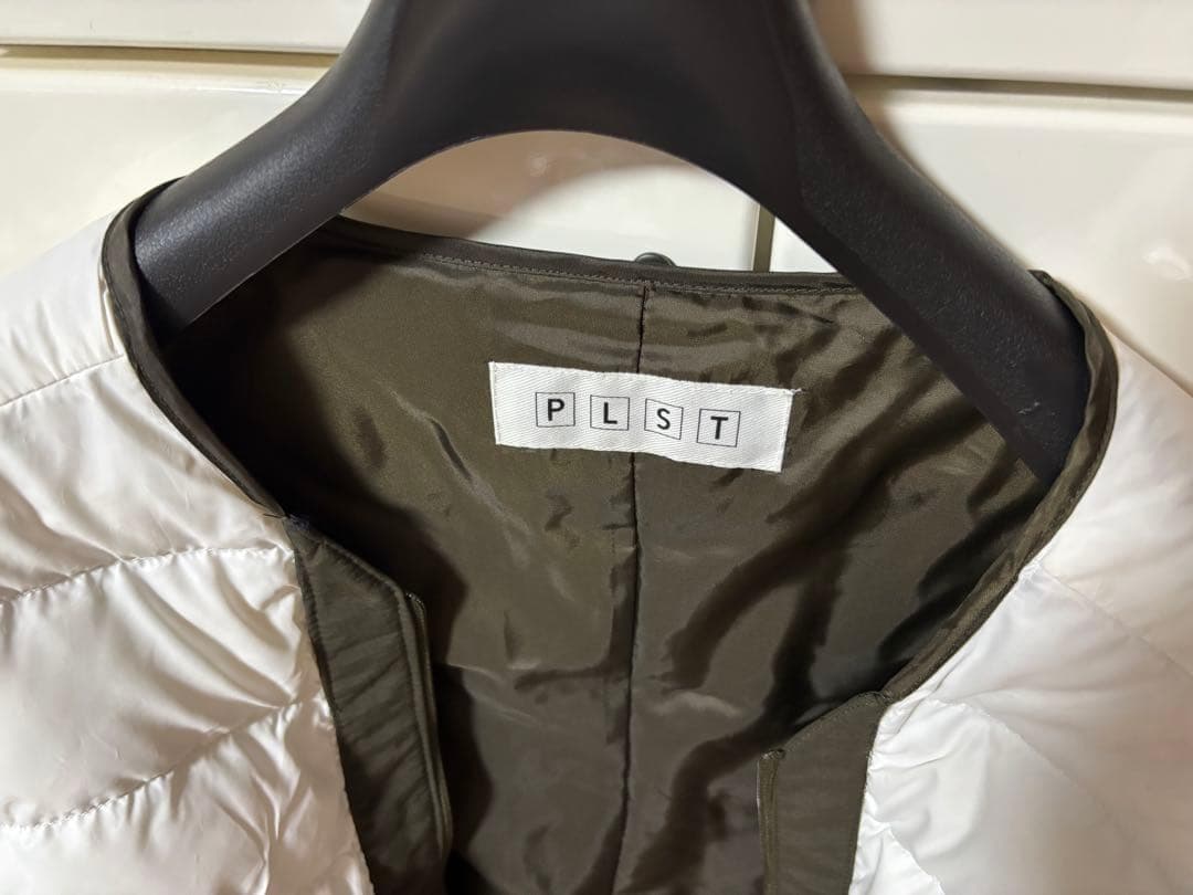 【新品】PLST プラステ　ファー付　モッズコート Lサイズ