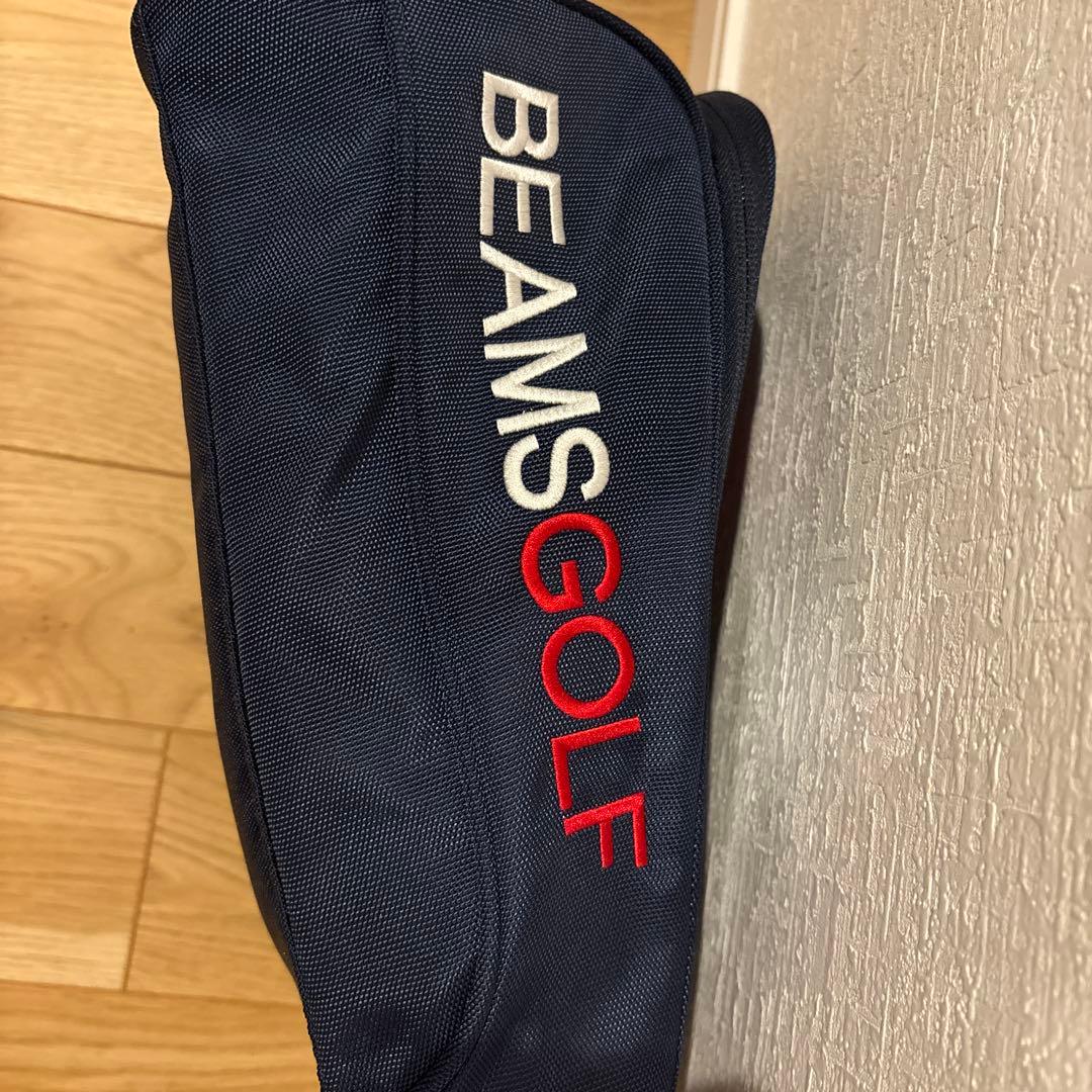 BEAMS GOLF ゴルフバッグ ネイビー