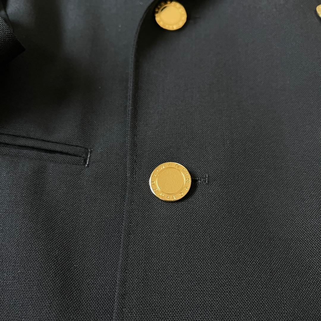 COUTURE D’ADAM 金ボタン ダブルジャケット 黒 極美品 2025
