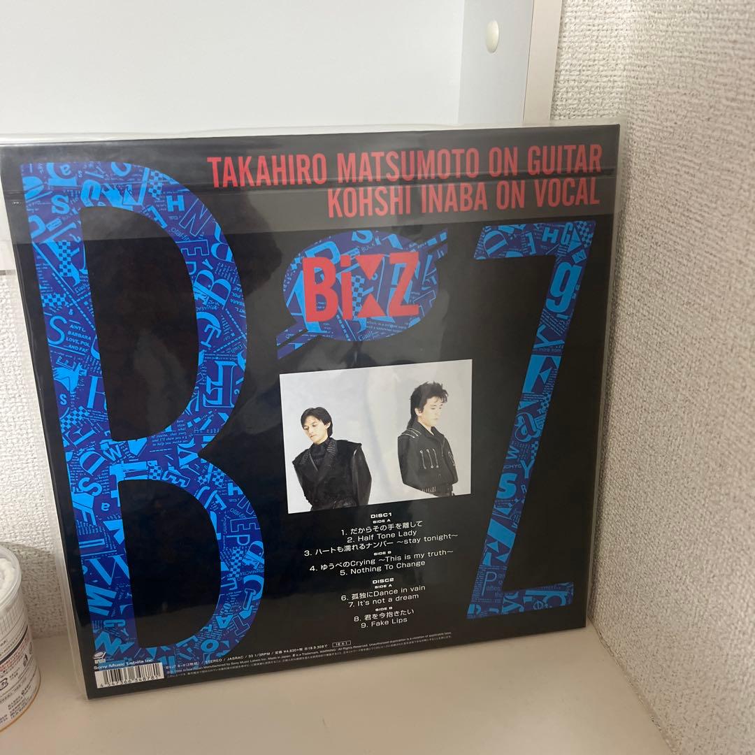貴重　新品レコード　B'z 1stアルバム「B'z」 アナログレコード　LP