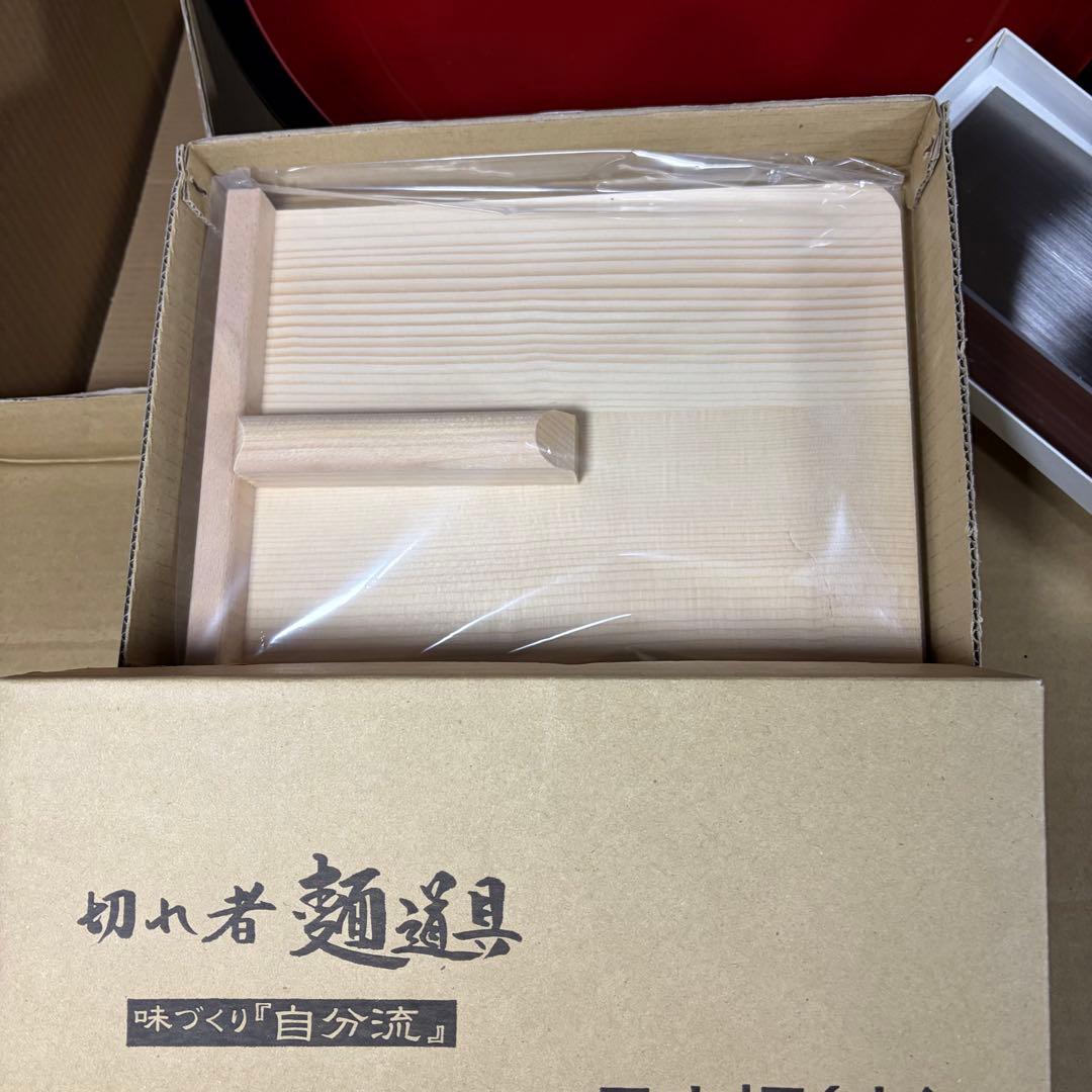 豊稔企販 普及型麺打セット 味づくり「自分流」そば打ち・うどん打ち 新品未使用