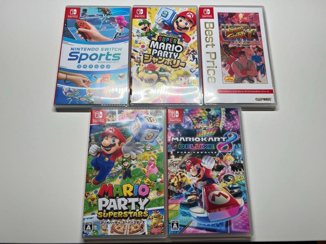 Nintendo Switch 本体とソフトその他アクセサリー