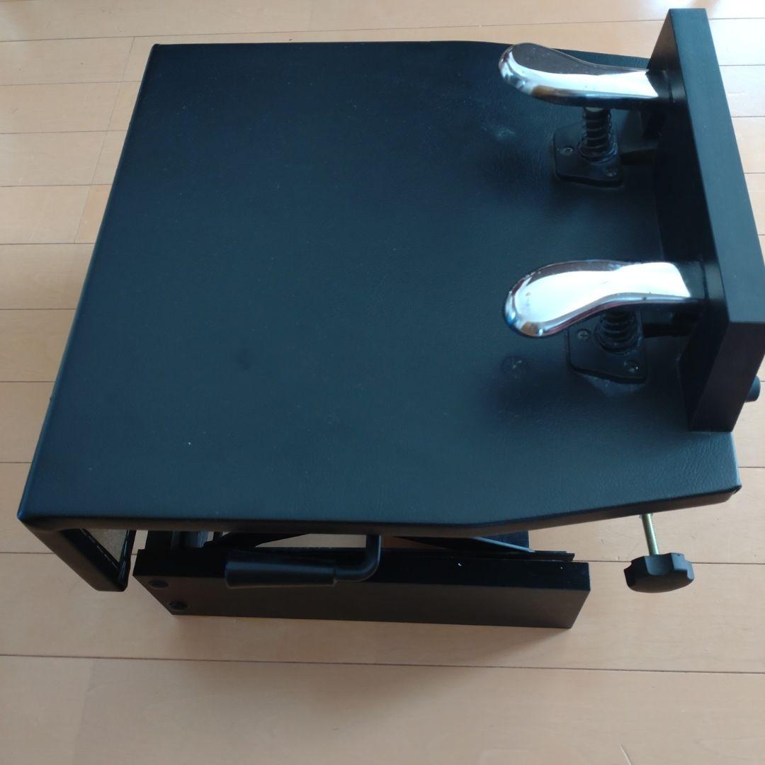 ピアノ　補助ペダル 黒　甲南SP-D ワンタッチレバー付き