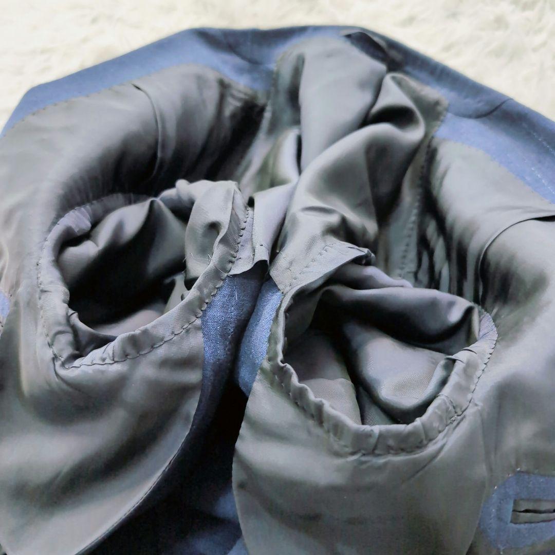 【未使用級】ISETAN MEN’S　上質　リネンジャケット　M　ネイビー　麻