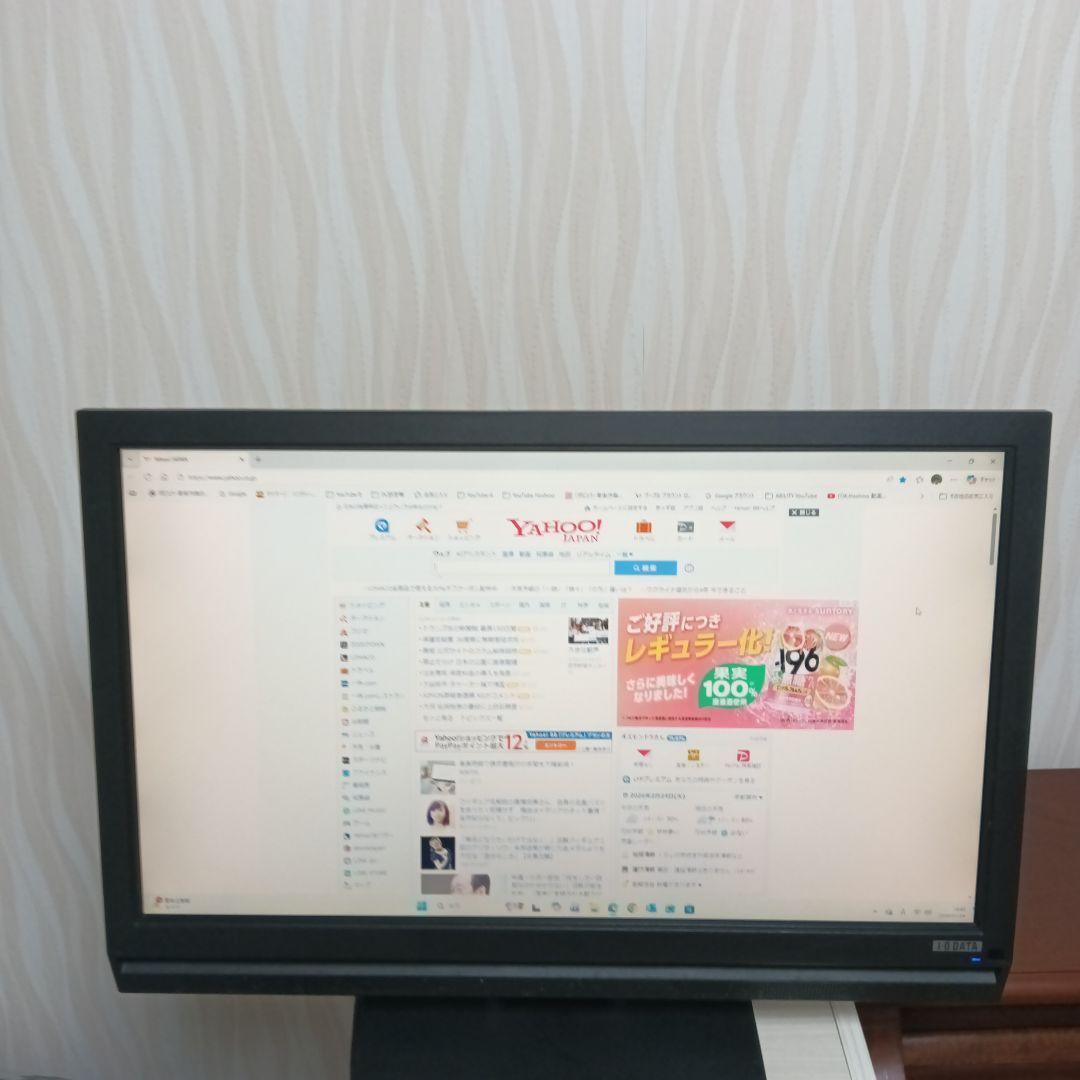 I・O DATA LCD-DTV223XBE B-CASカードリモコン取説付