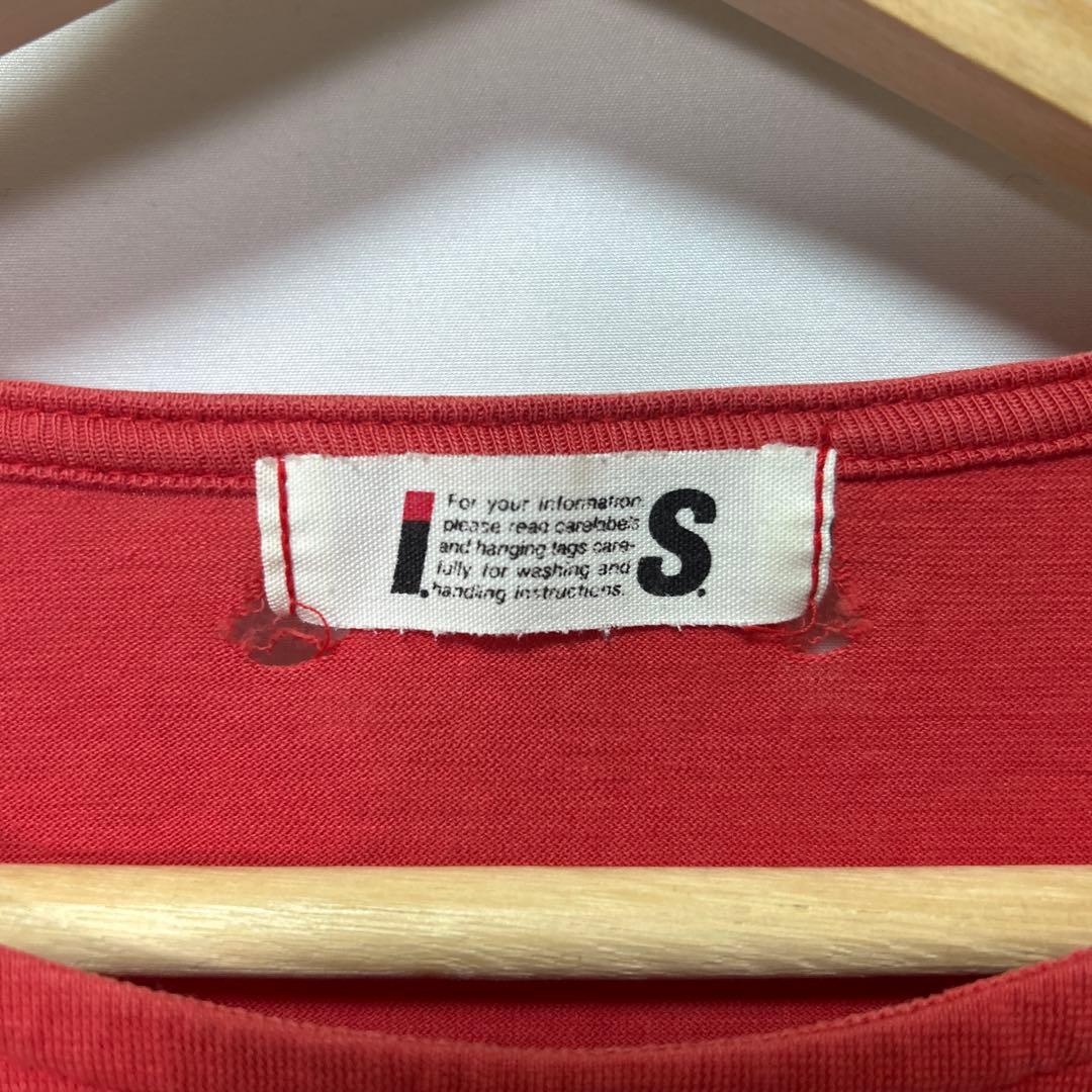 80s I.S. ISSEY MIYAKE ロンT ロゴ Archive