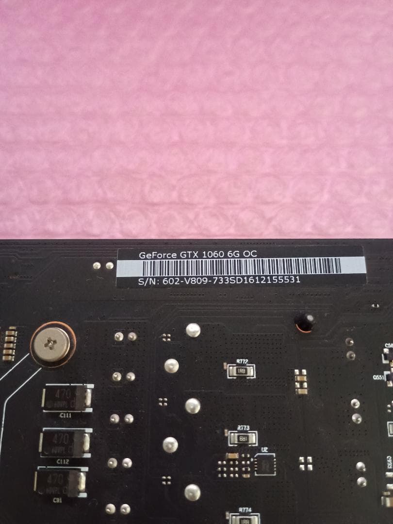 msi GeForce GTX1060 6G OC グラフィックボード
