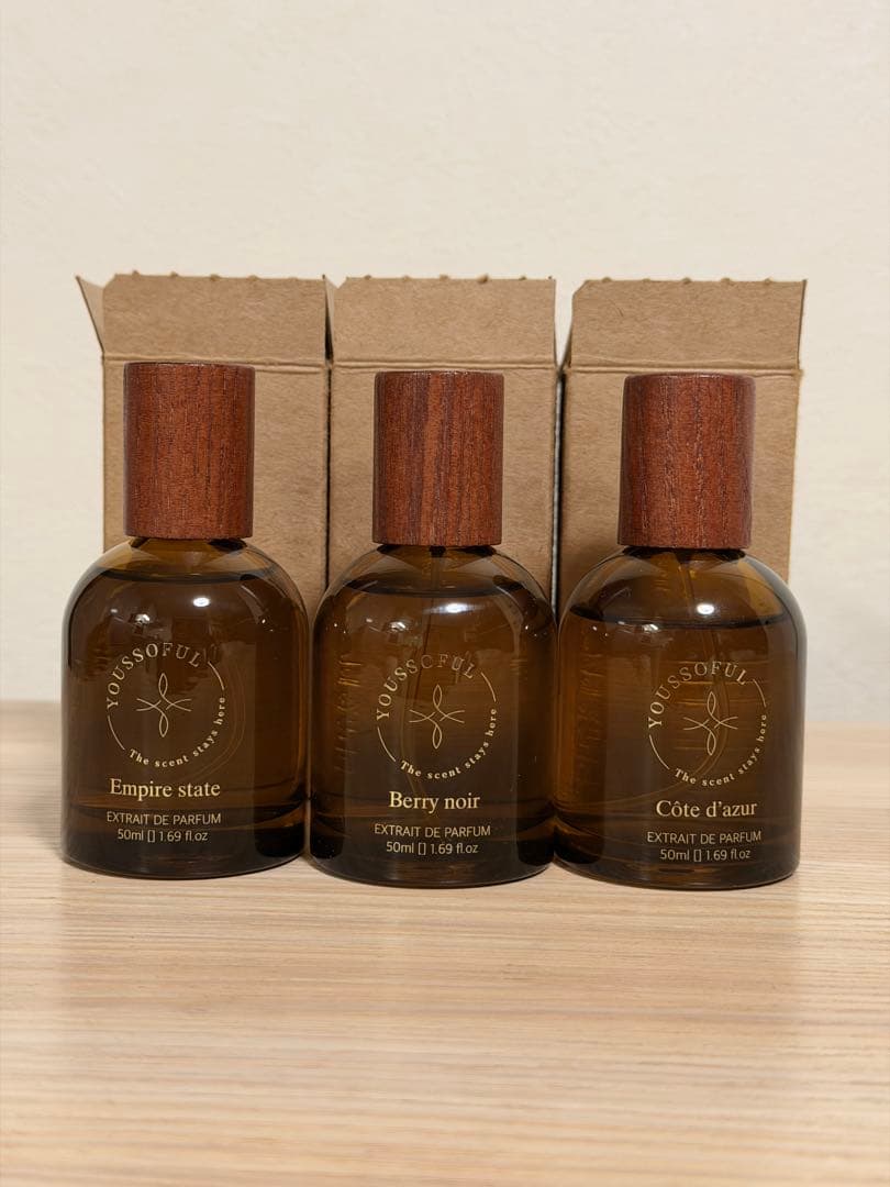 Youssoful Extrait De Parfum 50ml 3種類