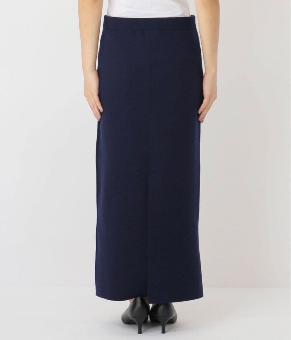 Deuxieme Class CHINO スリットニットスカート