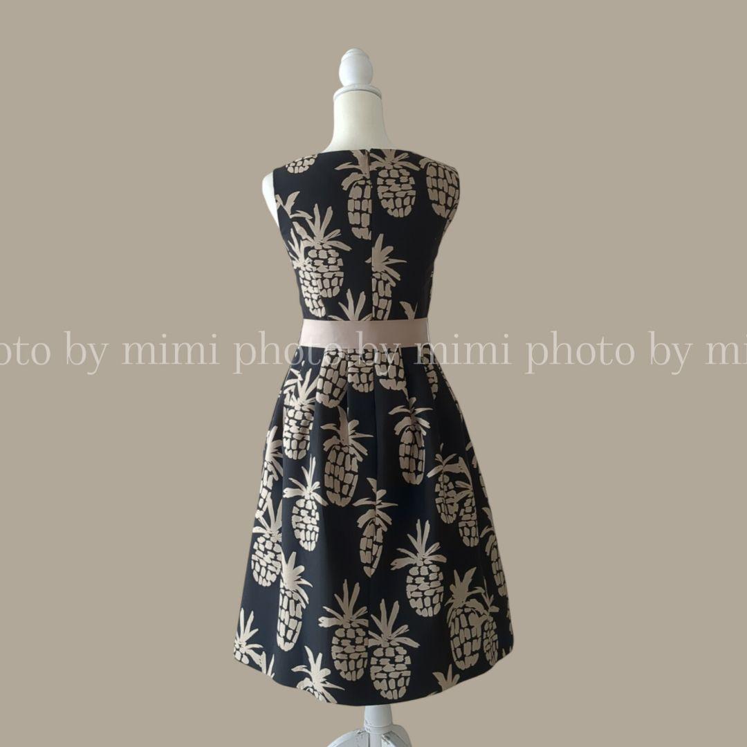 M'S GRACY*WEB掲載*パイナップルプリントワンピース