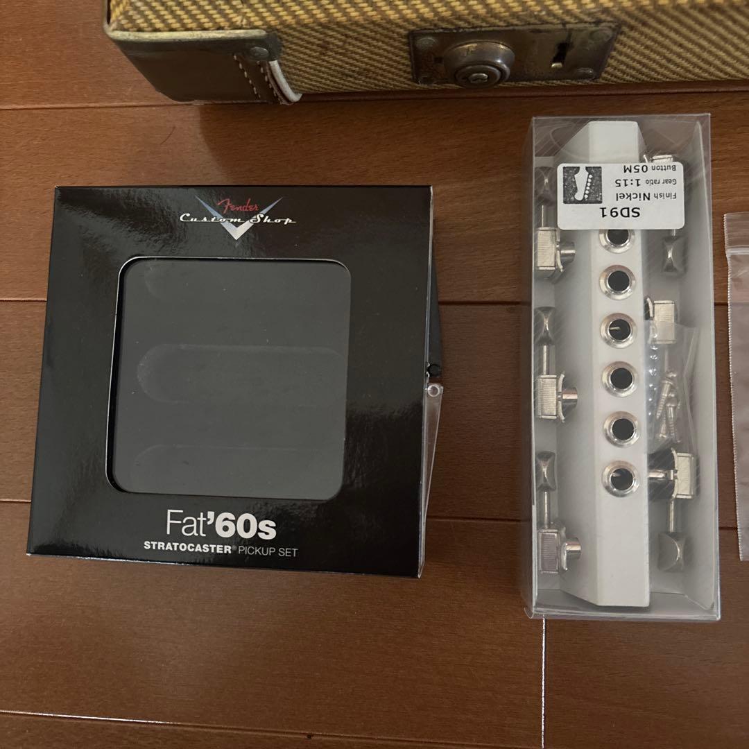 WARMOTH MUSIKRAFT FENDERストラトタイプ未完成　w/HC