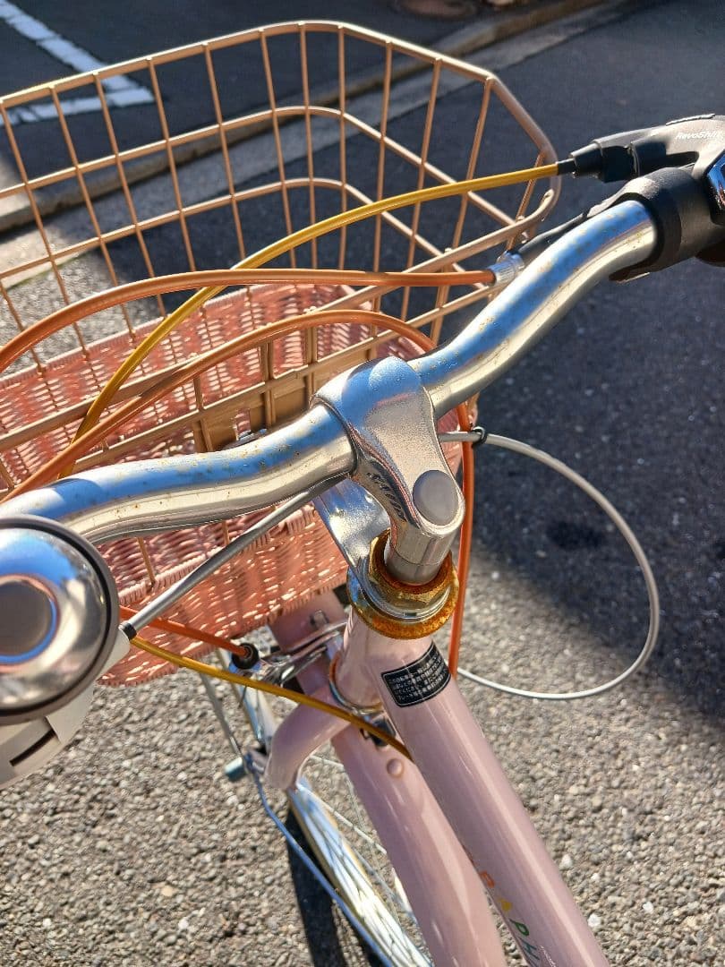 く*る様 【引取限定】GRAPHIS Apricot 子供用自転車22インチ 6