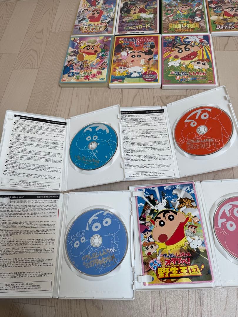 クレヨンしんちゃん　劇場版　映画　DVD 22作品