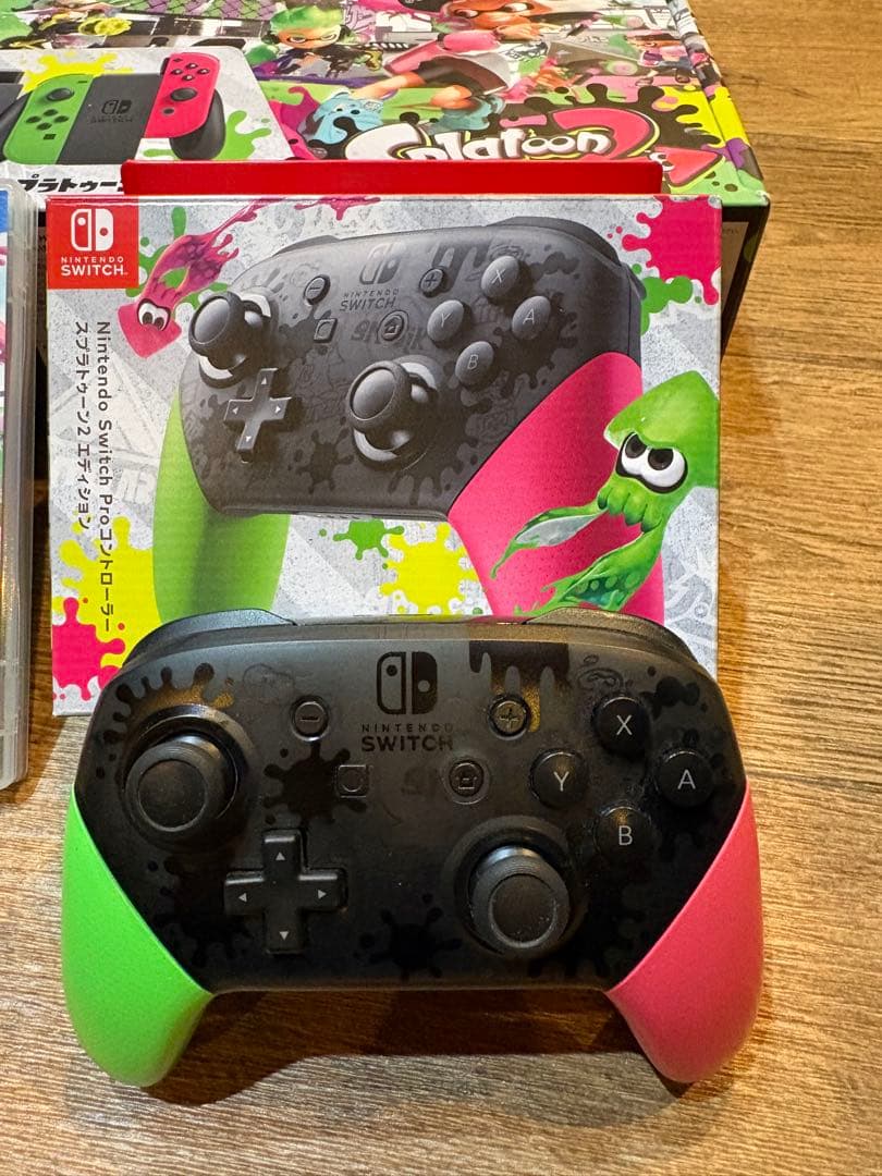 Switch スプラトゥーン2 エディション　本体　プロコン・ソフト付き