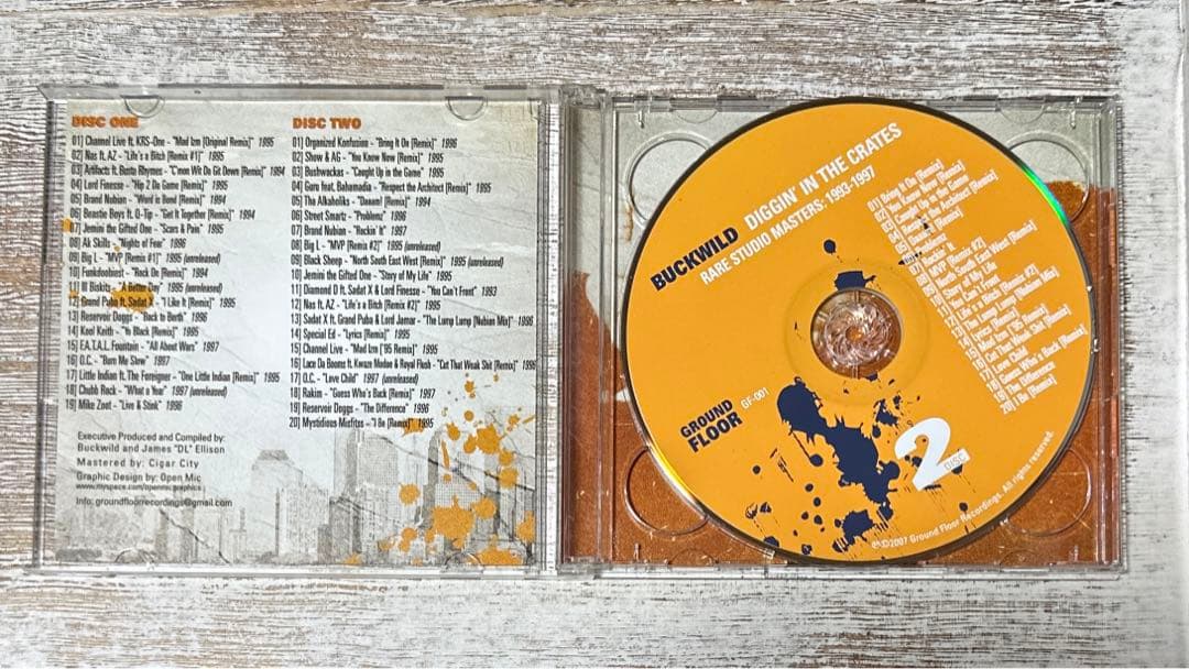 A5 激レア 廃盤 BUCKWILD diggin in the creates